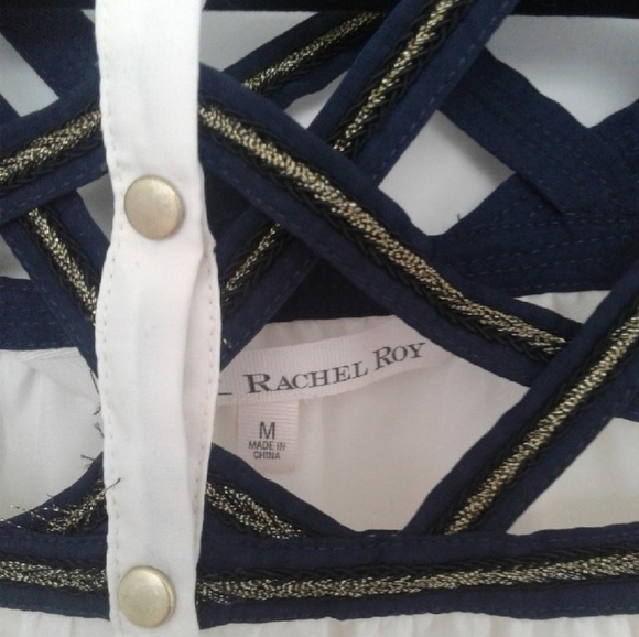 💜Rachel Roy net blouse - Picture 2 of 3